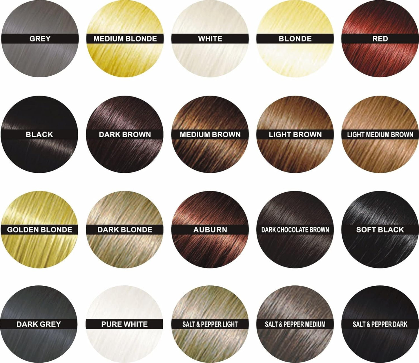 Hair Building Fibers 200 Grams 7 Oz. With Bottle By Finally Hair 50g*4 (Light Brown)