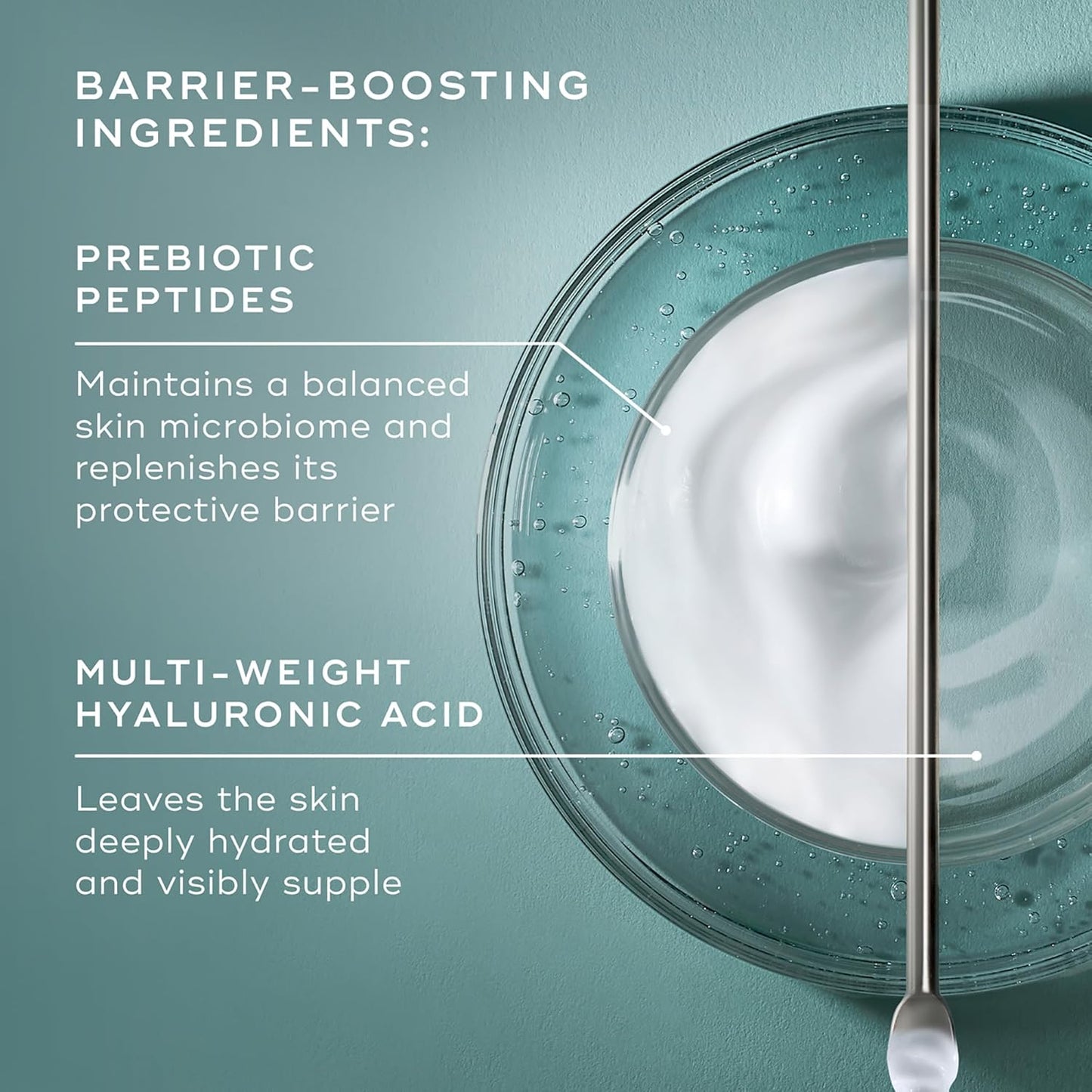 Medik8 Total Moisture Daily Facial Cream - Hydrating Peptide Face Moisturizer with Hyaluronic Acid - Face Cream Supports Skin Barrier - 1.6 oz