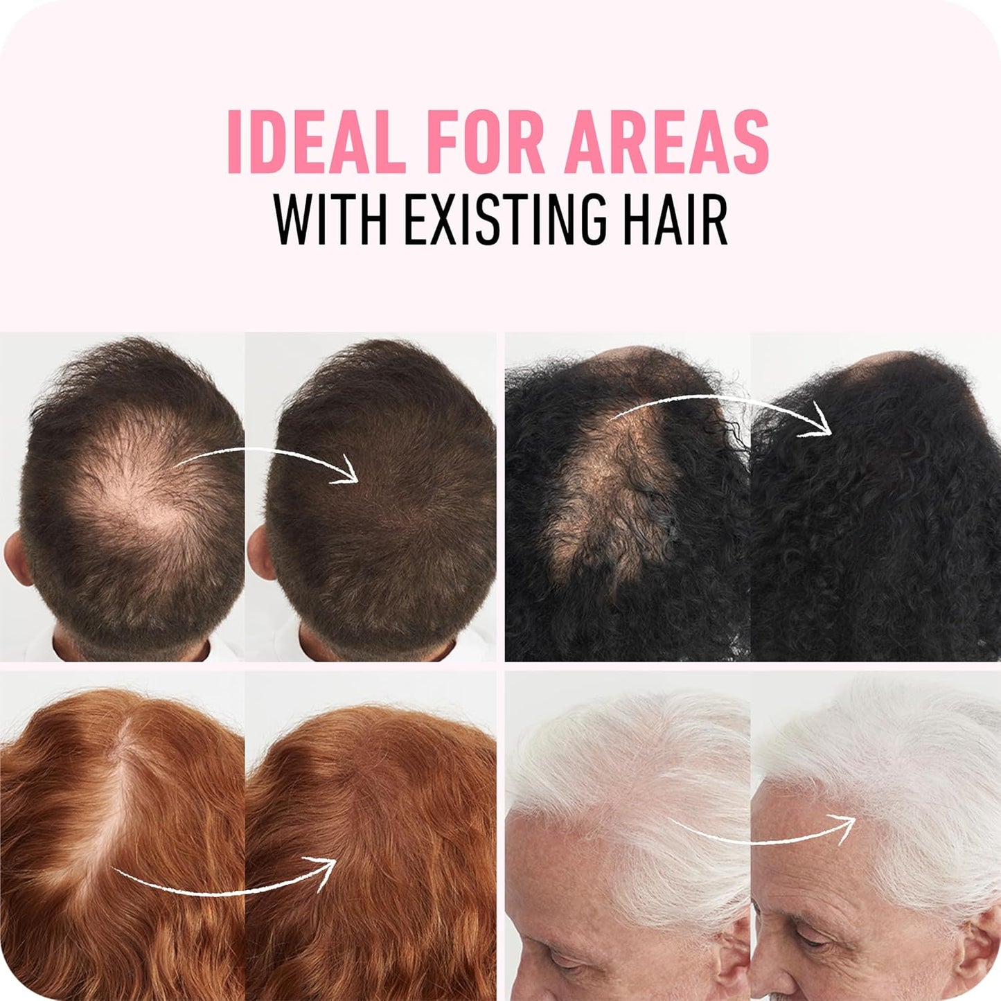 BOLDIFY Hair Fibers (56g) - Fill In Thinning and Fine Hair for an Instantly Fuller, Thicker Look - 14 Shades for Women & Men - Medium Blonde