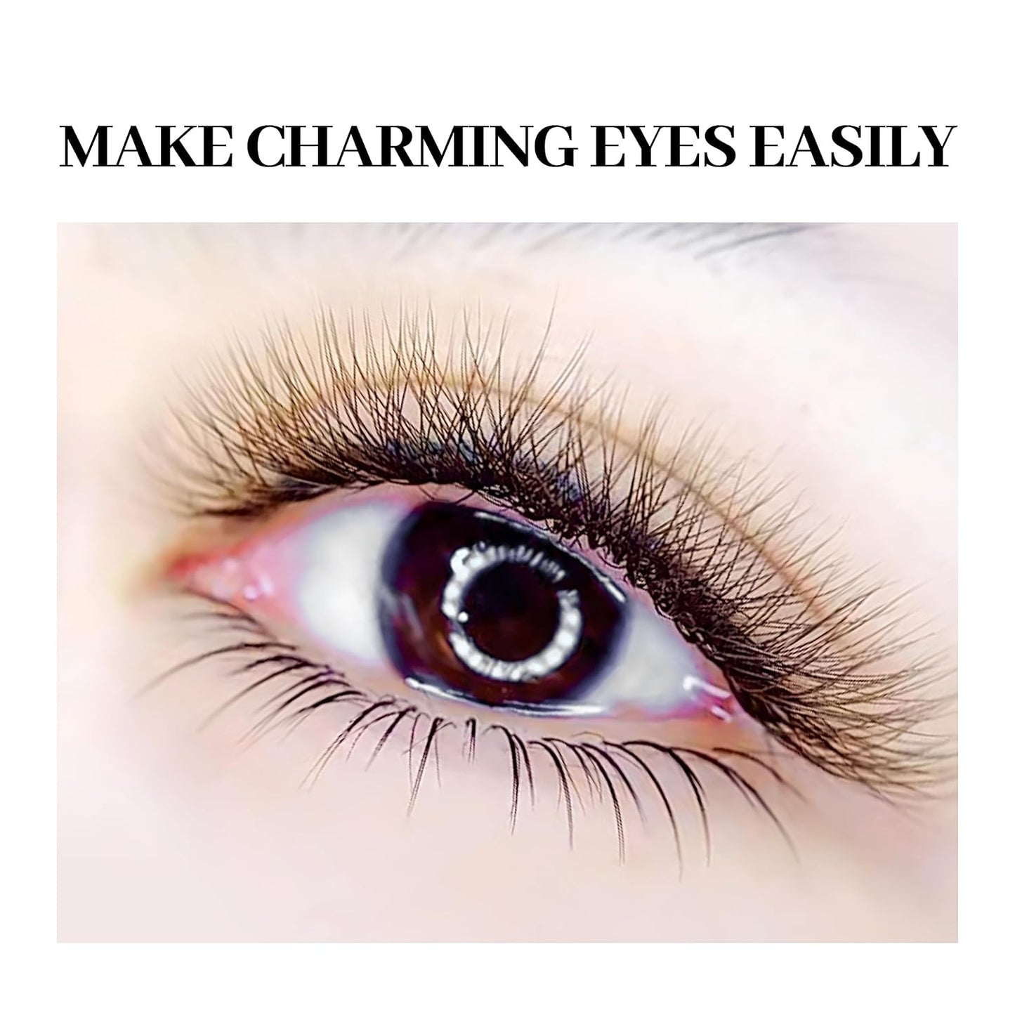 Lash Extensions Brown 4D W Eyelash Extensions W Shape 0.07mm Thickness D Curl 14mm Premade Fans Lashes Colored Lash Extension Volume Lashes Individual Lashes(W-Brown-4D-0.07-D,14mm)