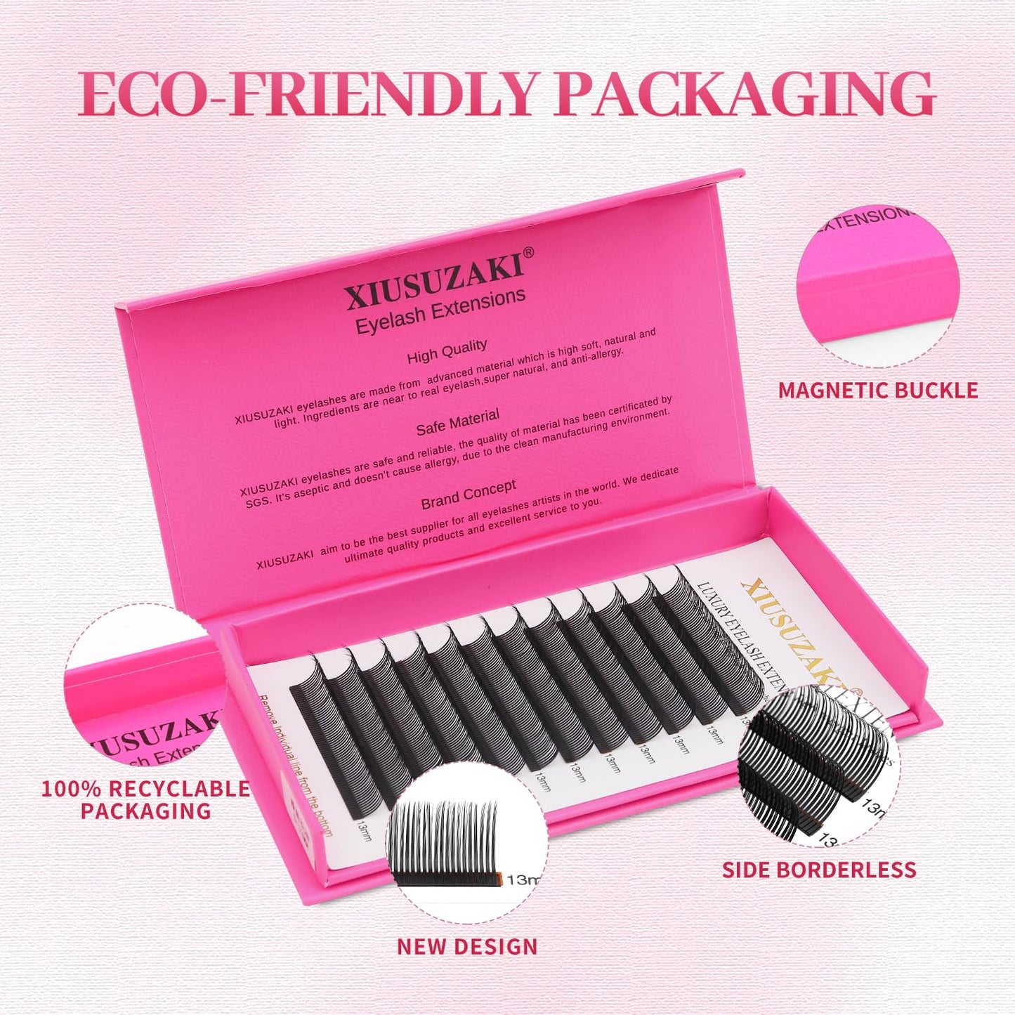 5D Flower Lash Extensions Spikes Lashes 0.07 Matte Black C Curl Lashes 15mm Volume Eyelash Extension Lash Trays Professional Use(5D Flower,0.07-C,15mm)