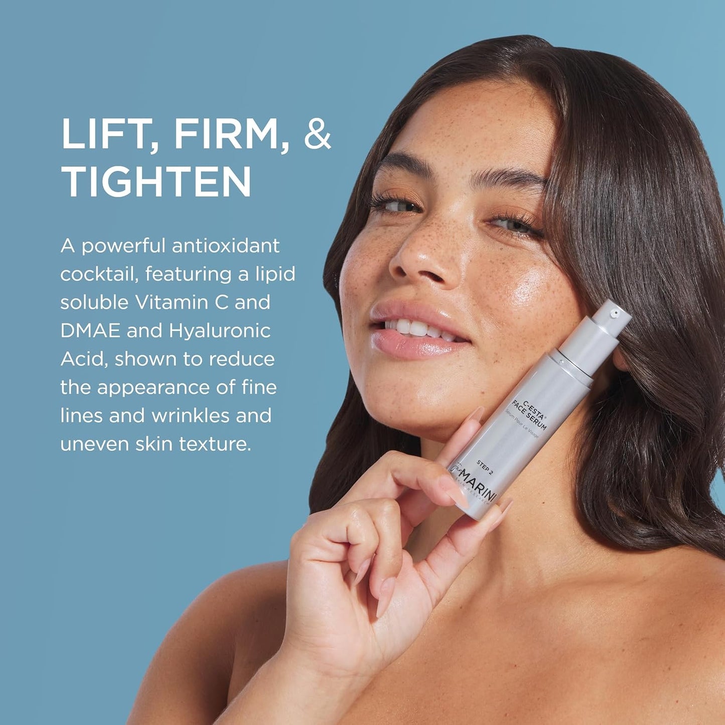 Jan Marini Skin Research C-ESTA Serum - Antioxidant-Rich Beauty Product for Dry, Oily & Normal/Combo Skin - Lifting & Firming Serum with Vitamin C - 1 fl oz