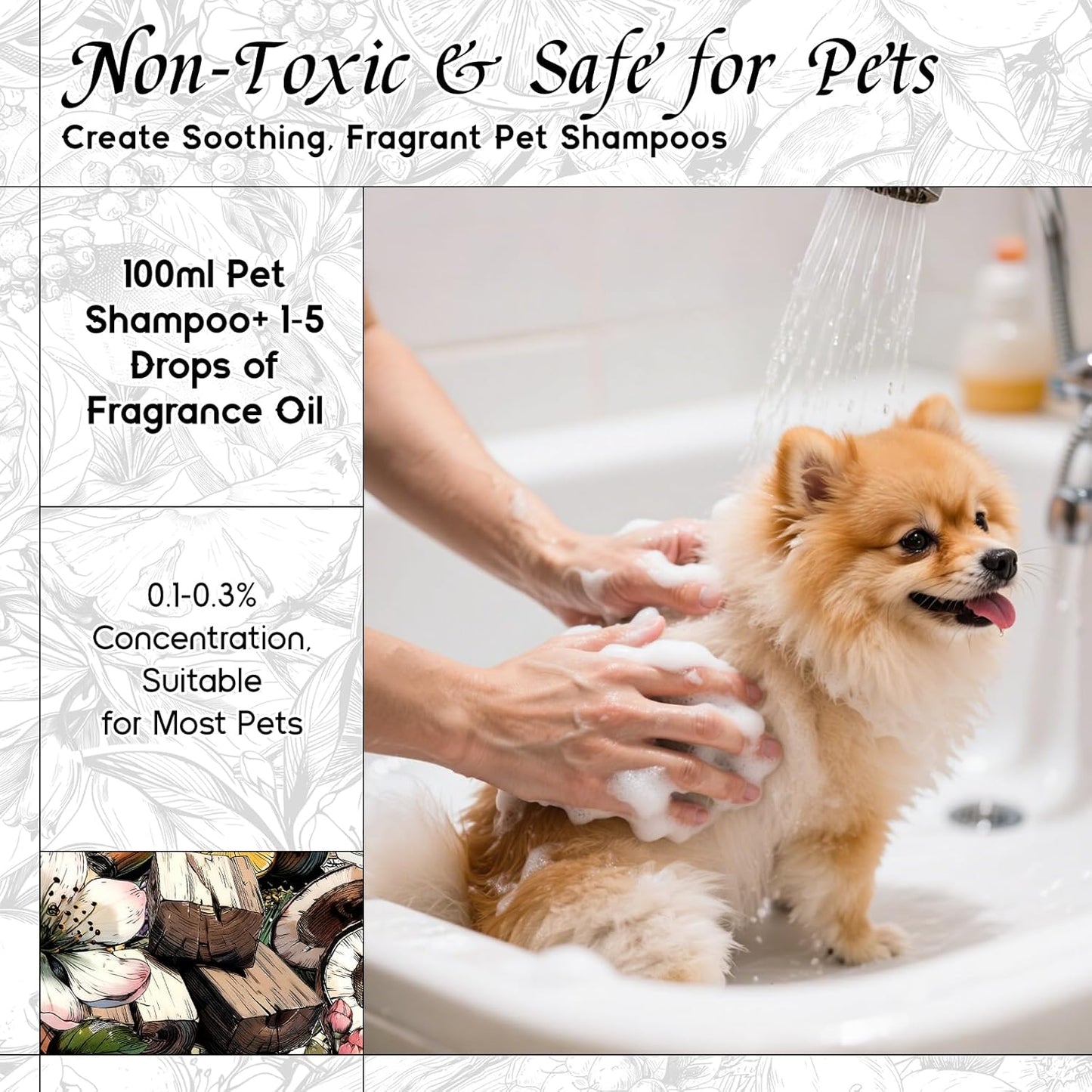 HIQILI Fatal Kiss Fragrance Oil for DIY Soap, Candle & Wardrobe Sachets Making, Add to Shampoo & Laundry Detergent - 1Fl Oz