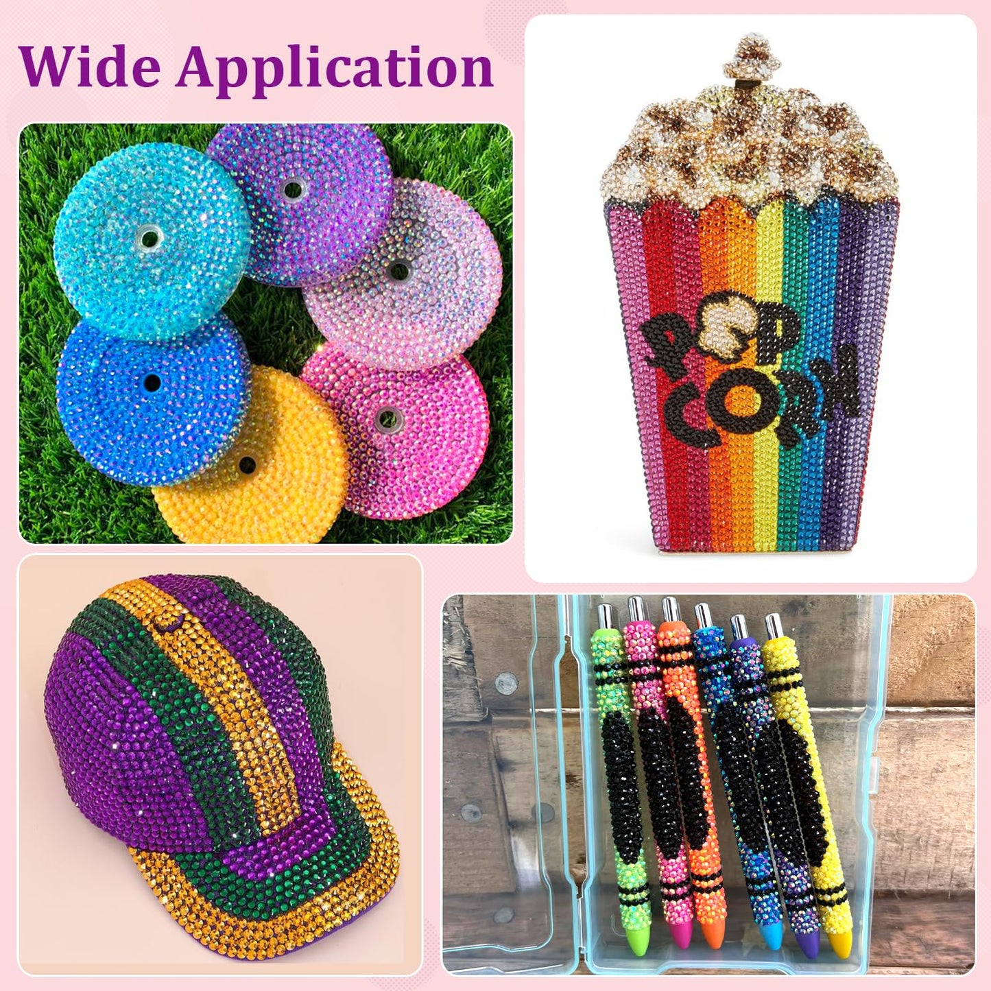22000Pcs Resin Rhinestones for Bedazzling with Tweezers, Multicolor 2/3/4mm Rhinestones for Crafting with 3Pcs 10ml B7000 Jewelry Glue for DIY Crafts Clothing Tumblers Shoes Fabric Nail Art