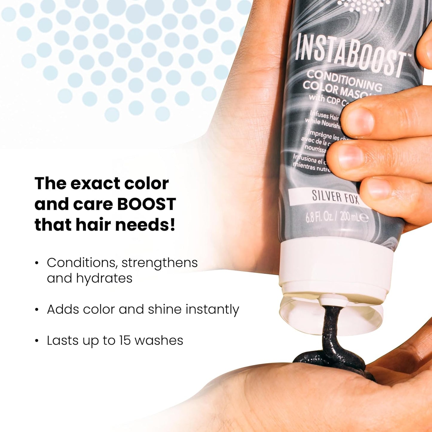 ALOXXI InstaBoost Conditioning Color Mask in Good As Rose Gold, Deposits Rose Gold Color and Deeply Conditions Hair, 6.8 Fl Oz