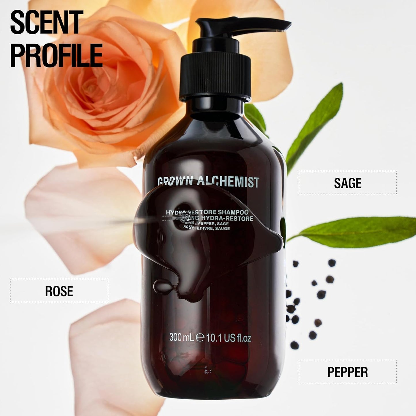 Grown Alchemist Hydra-Restore Shampoo + Conditioner (300 ml) Set