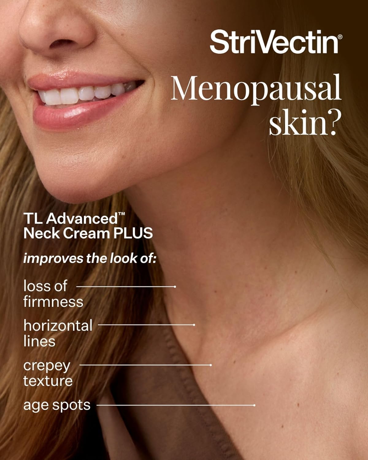 StriVectin Tighten and Lift Advanced Neck Cream PLUS, 1.0 oz for Tightening and Firming Neck and Décolleté Lines, Visibly Reducing Sagging and Crepey Skin for Smooth Healthy Looking Skin