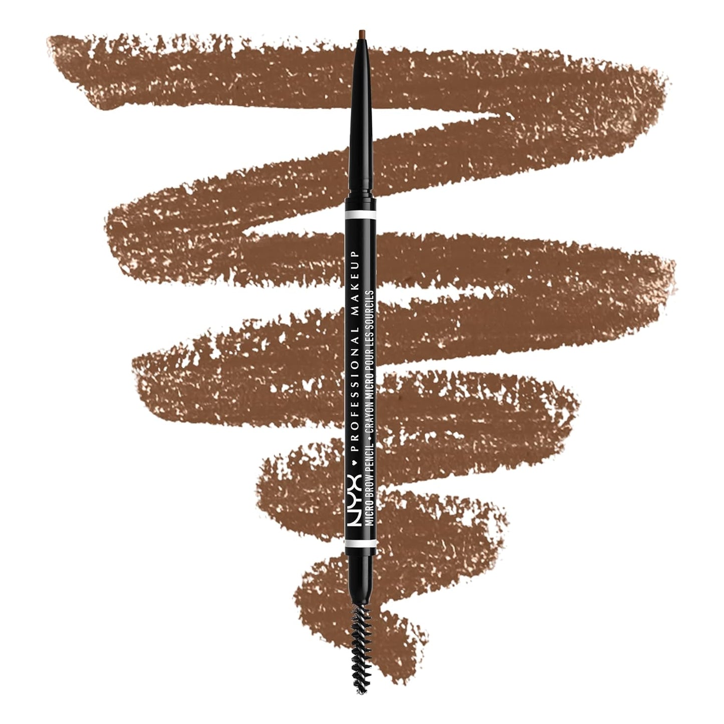 NYX PROFESSIONAL MAKEUP Micro Brow Pencil, Precise Eyebrow Pencil - Cool Ash Brown