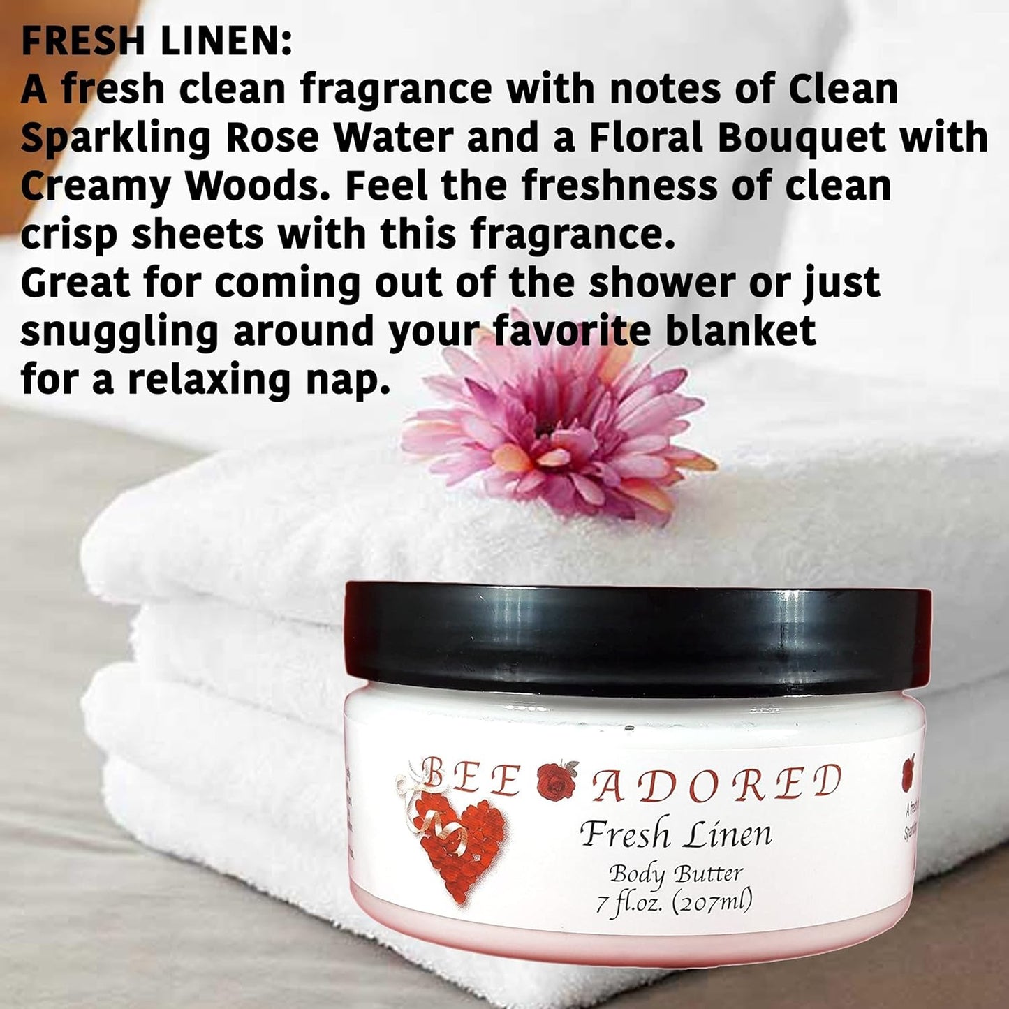 Body Butter, Fresh Linen, 8 Fluid Ounce