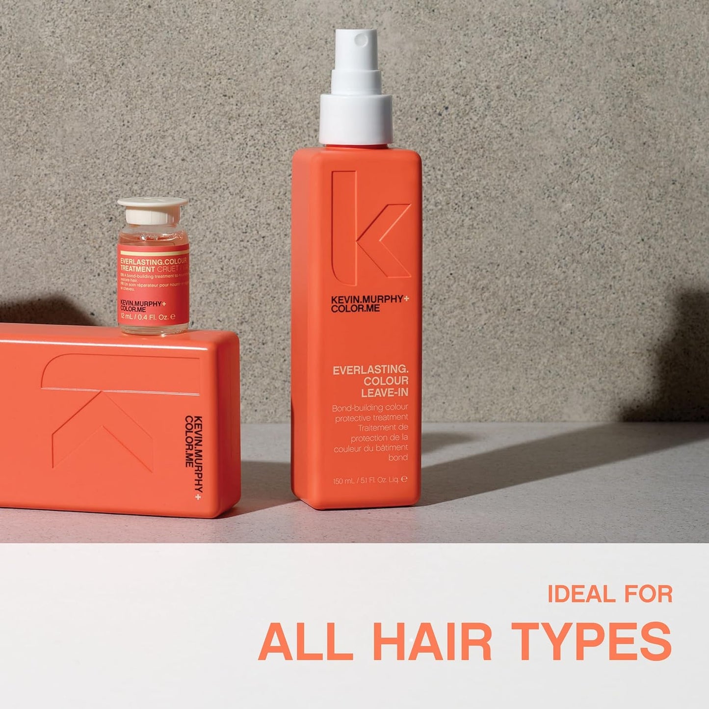KEVIN.MURPHY EVERLASTING.COLOUR LEAVE-IN - Leave-In Conditioner Spray - For Coloured Hair - Bond Building Treatment - Colour Protection - Acidic pH - 1 L / 33.8 fl oz