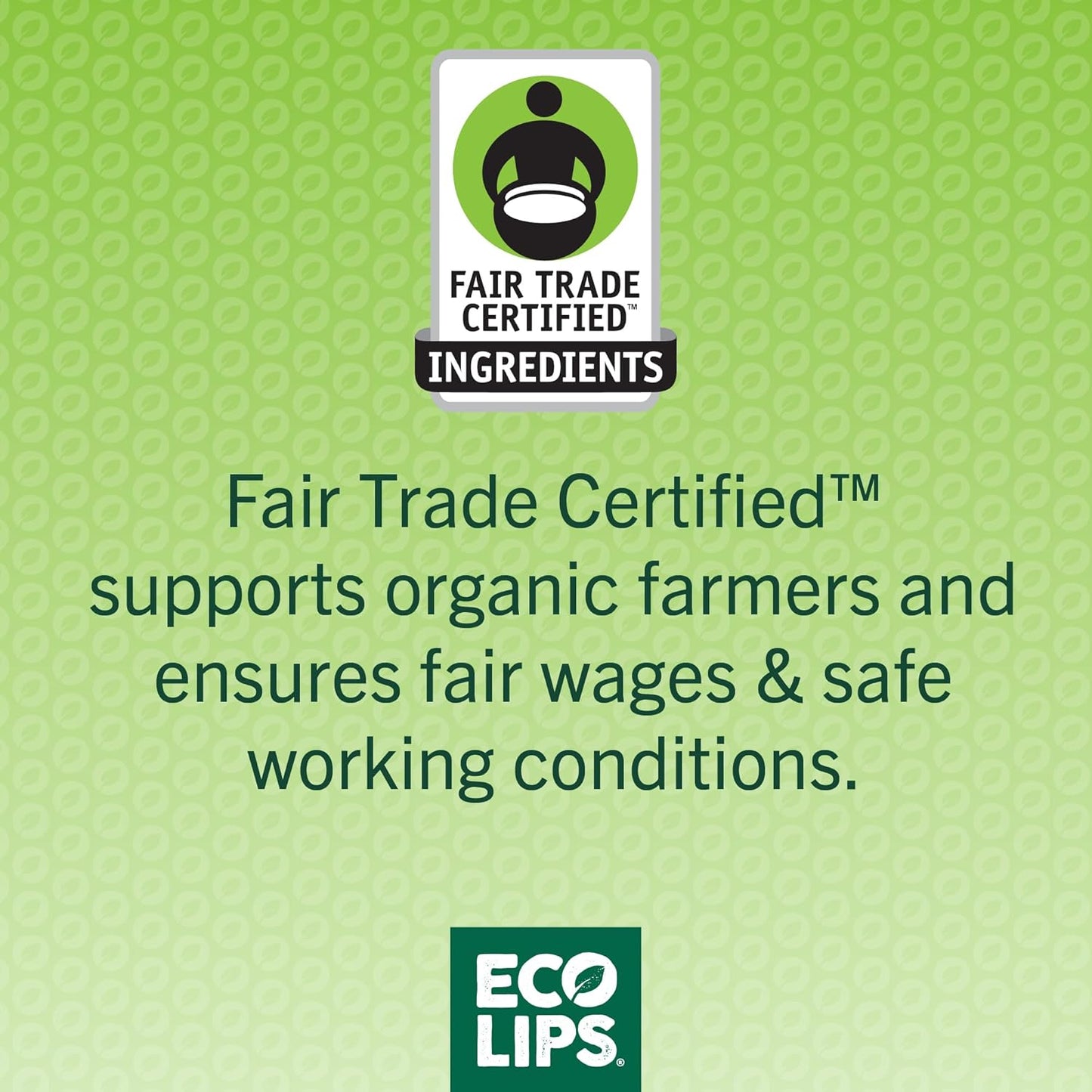 Eco Lips Brown Sugar Lip Scrub 2 Pack - 100% Organic Lip Care Treatment with Organic Sugar and Coconut Oil - Gently Exfoliate and Polish Dry, Flaky Lips, 0.50 oz jars