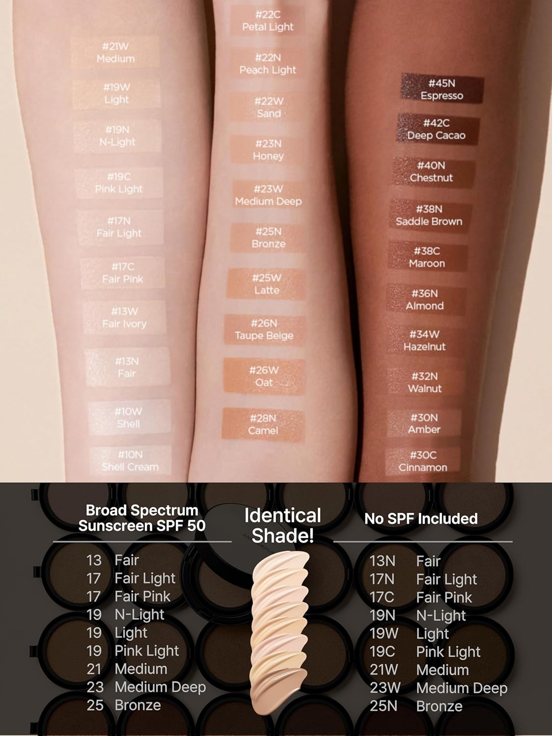 [JUNGSAEMMOOL OFFICIAL] Essential Skin Nuder Cushion (06 Pink Light) | Refill Only | Natural Finish | SPF50 Broad Spectrum | Makeup Artist Brand