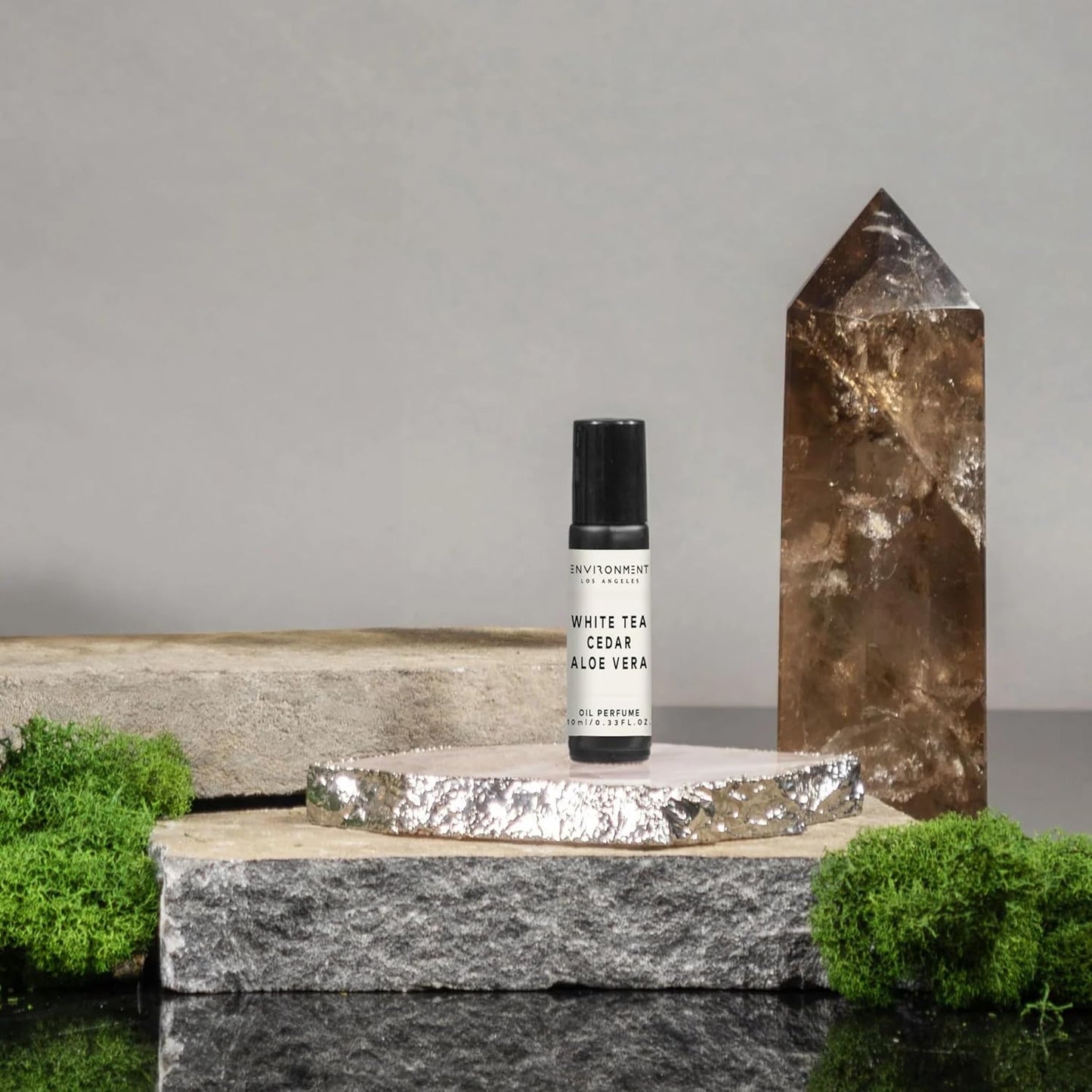 ENVIRONMENT Inspired by 5-Star Hotels WSTN 10ml Roll-on Perfume (White Tea | Cedar | Aloe Vera) Body Oil Fragrance, Roll On Oil, Body Fragrance for Women & Men, Luxury Scents, Vegan & Cruelty-Free