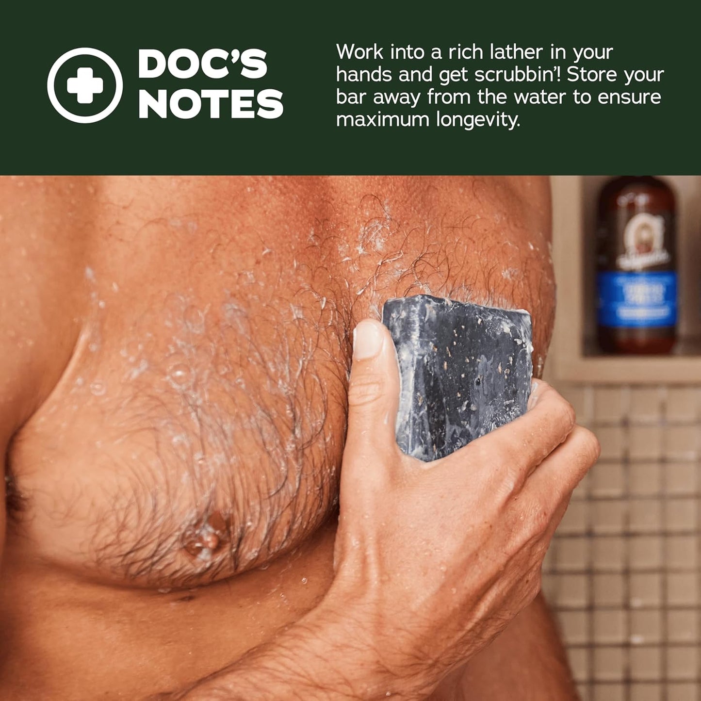 Dr. Squatch Natural Bar Soap for Men - Cold Process Soap with No Harsh Chemicals - Coconut Castaway, Rainforest Rapids, Sierra Storm, Fresh Falls, Coastal Mist (5 oz, 5-Pack)