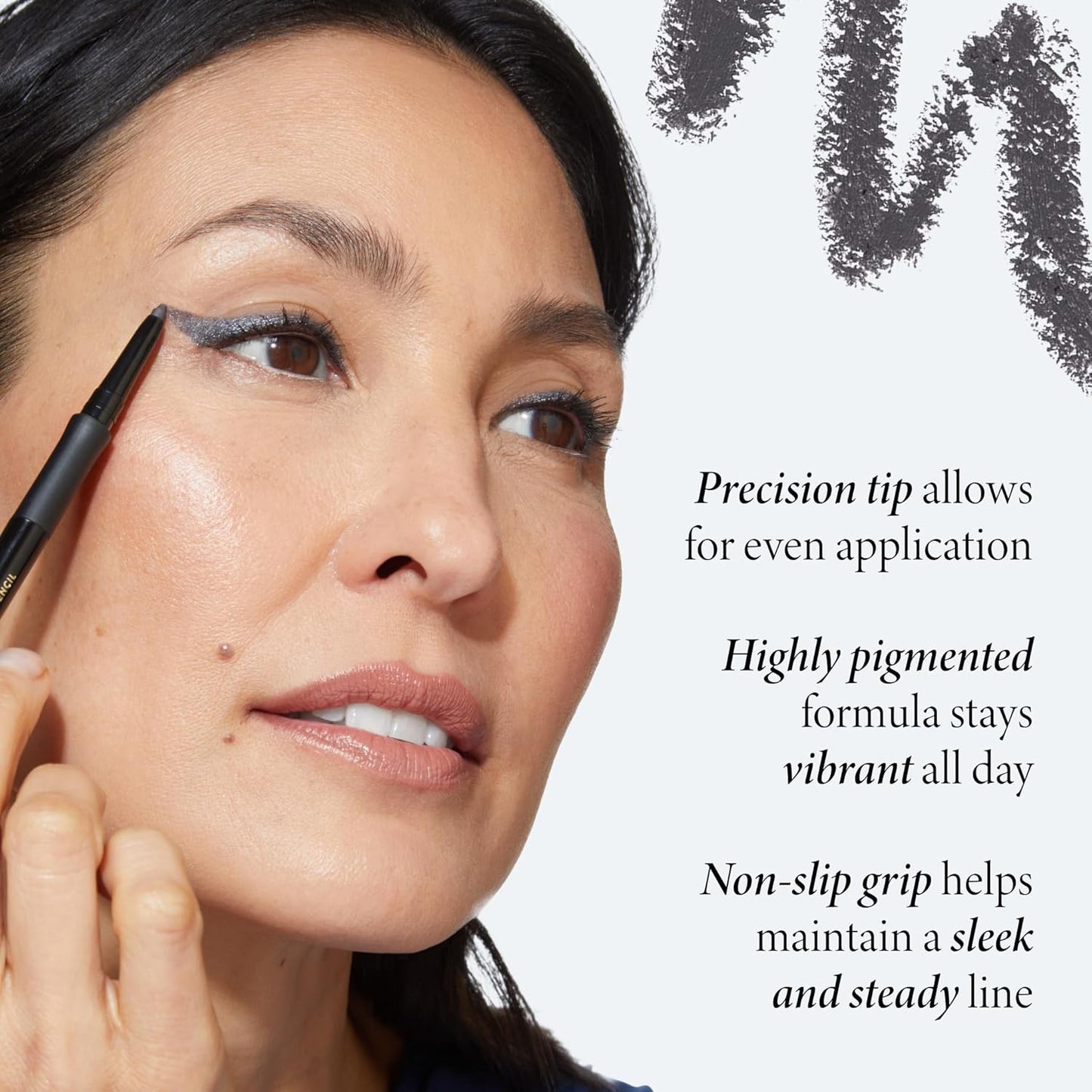 LAURA GELLER NEW YORK INKcredible Gel Eyeliner - Olive My Love - Waterproof Smudge-proof Eyeliner Pencil - Built in Sharpener