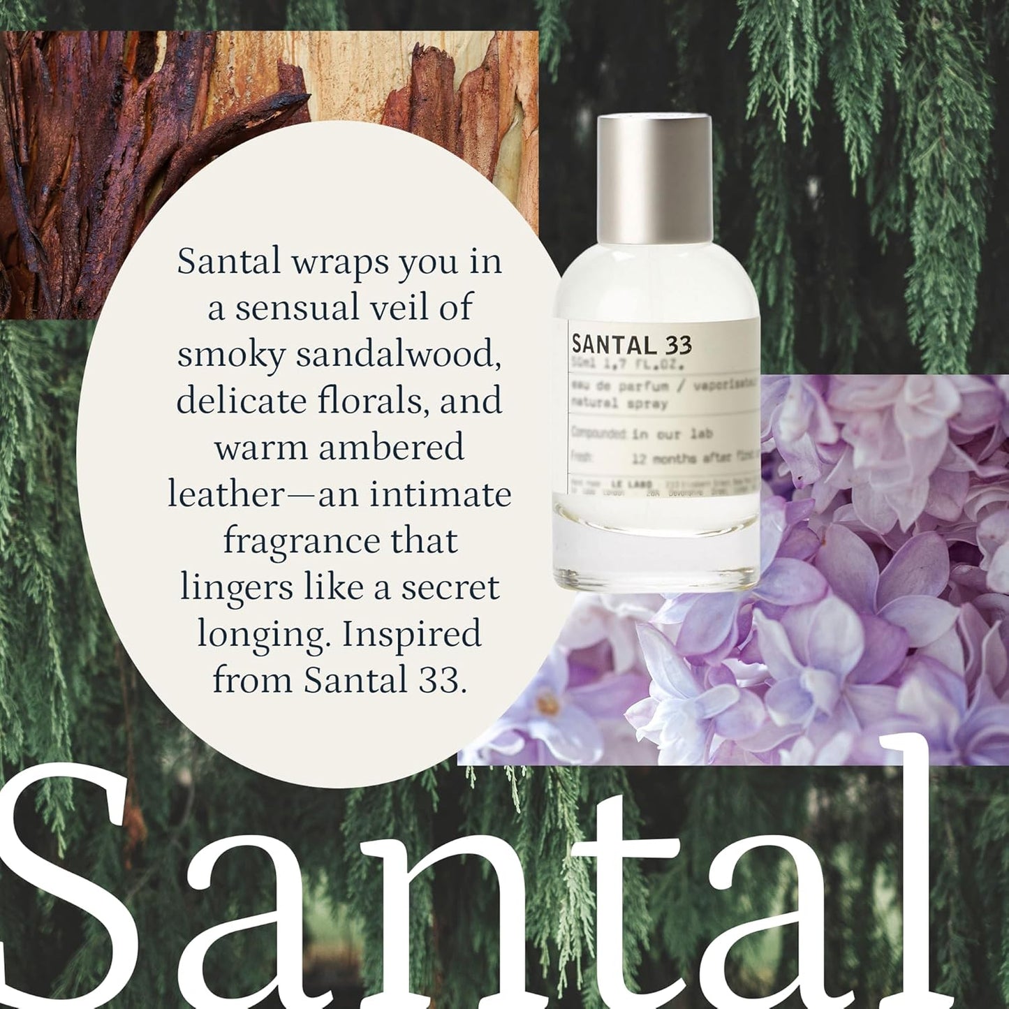 PuroSentido Santal Aroma Oil (10 ml) - Luxury Essential & Fragrance Oil for Diffusers and Humidifiers, Sandalwood, Violet & Amber Home & Hotel Scent