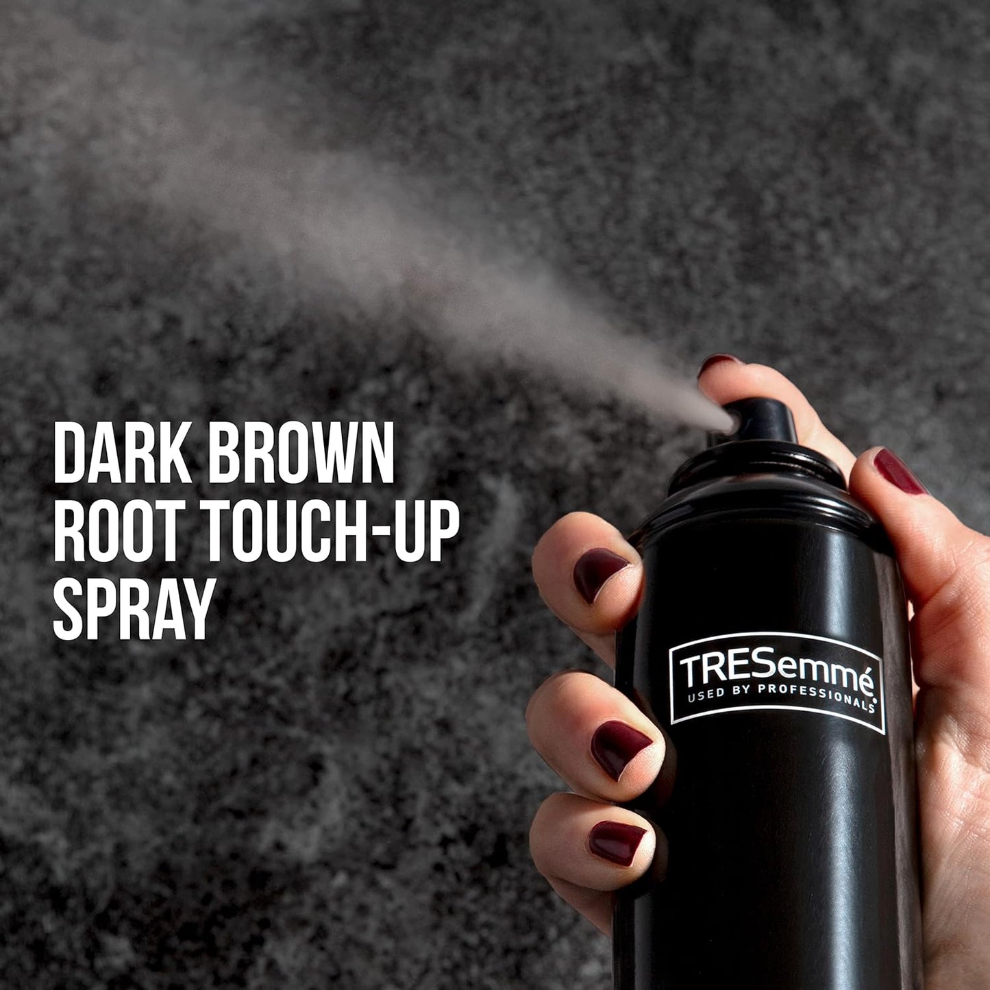 TRESemmé Root Touch-Up Temporary Hair Color Dark Brown Hair Ammonia-free, Peroxide-free Root Cover Up Spray 2.5 oz (Pack of 2)