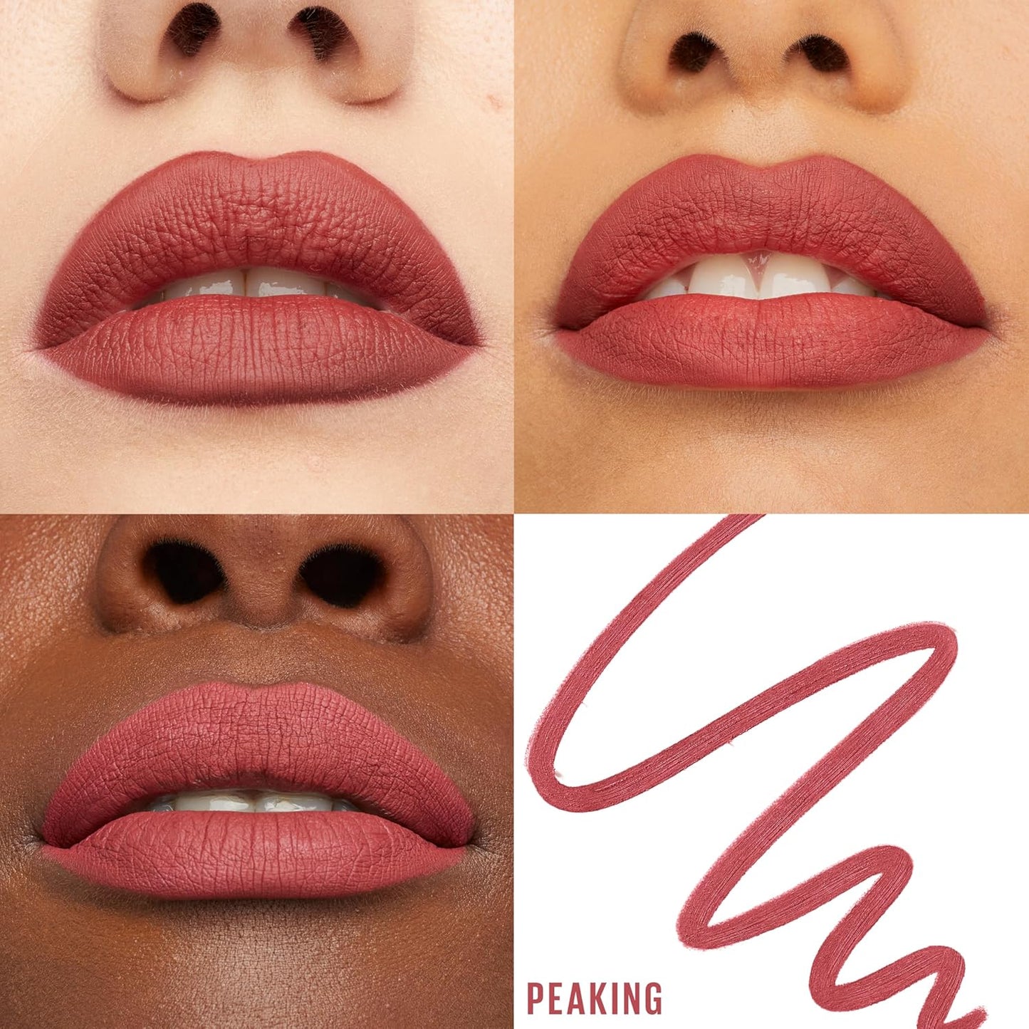 Maybelline Lifter Liner Lip Liner Pencil with Hyaluronic Acid, Peaking, 1 Count