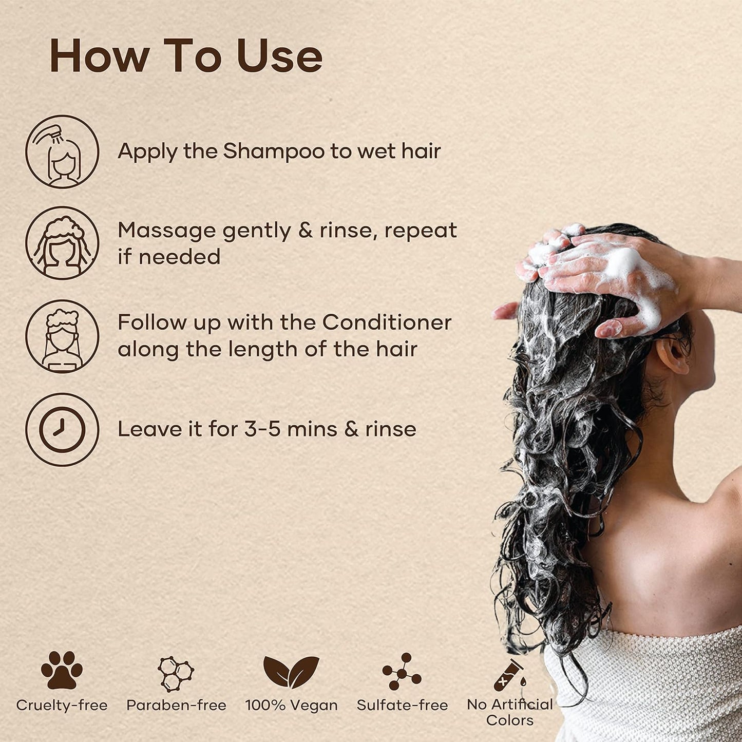 Botanic Hearth Biotin Shampoo With 100% Pure Ginger Oil | Sulfate & Paraben | Free | Enriched With Turmeric Extract, Argan Oil & Vitamin E | For All Hair Types | 16 Fl. Oz