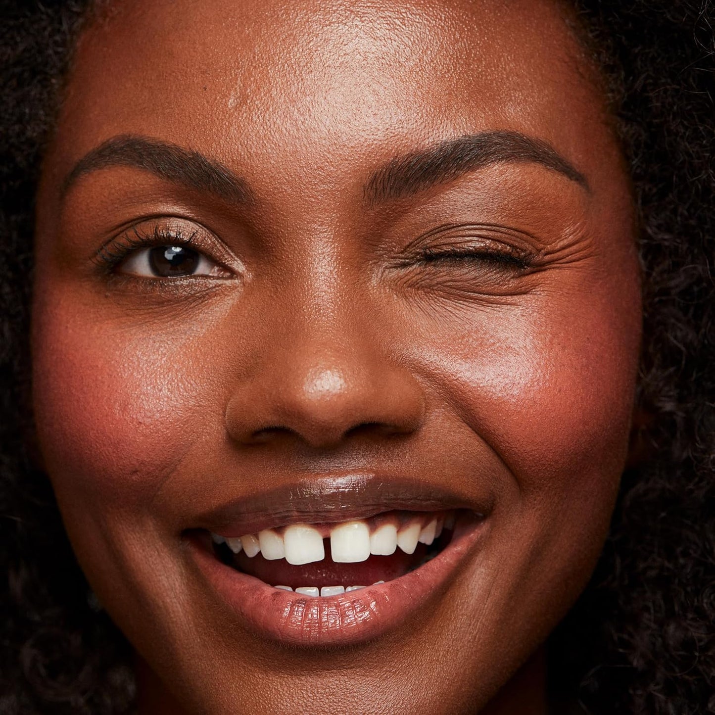 Saie Dew Liquid Blush for Cheeks - Hydrating Cream Blush Stick with a Blendable + Buildable Formula - Skincare Infused Dewy Cheek Tint for a Natural Flush - Glowy Makeup Essential - Cutie (.40 oz)